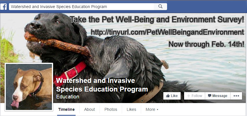 Facebook Header for Pet Well-being Survey