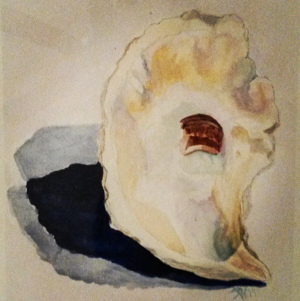 Painting of oyster