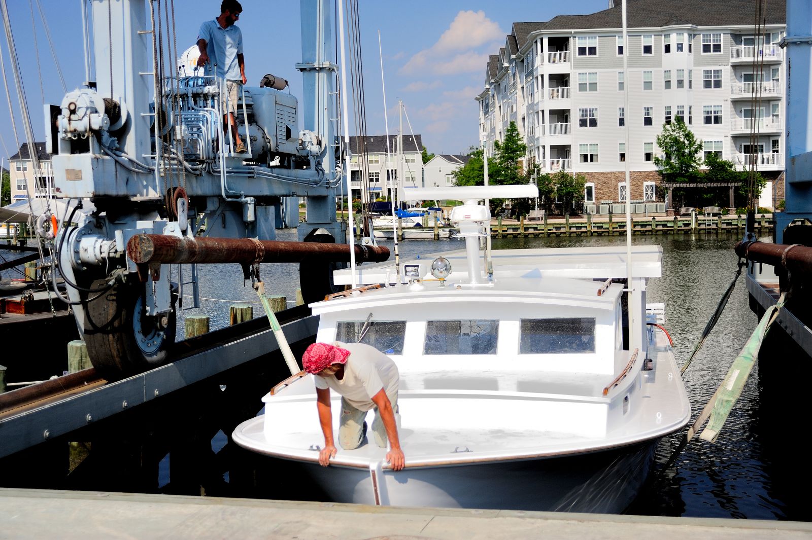 Boat in the water