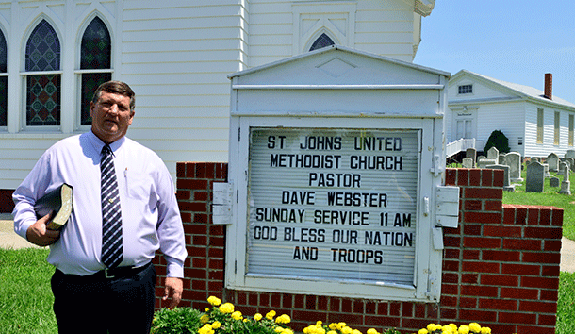 photo of the Rev. David Webster