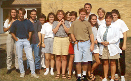 REU Class of 1995 - end of the fellowship