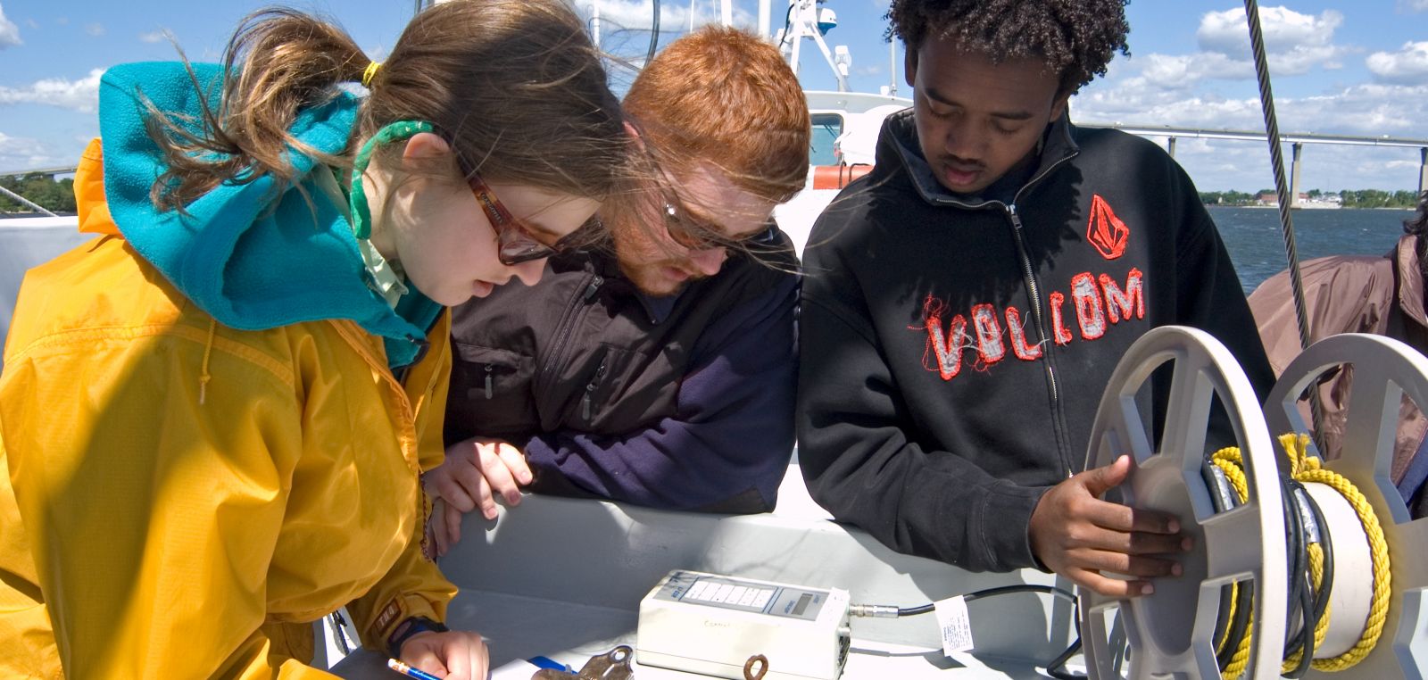 Students Taking Measurements