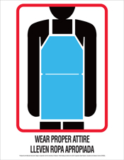 poster-wear proper attire