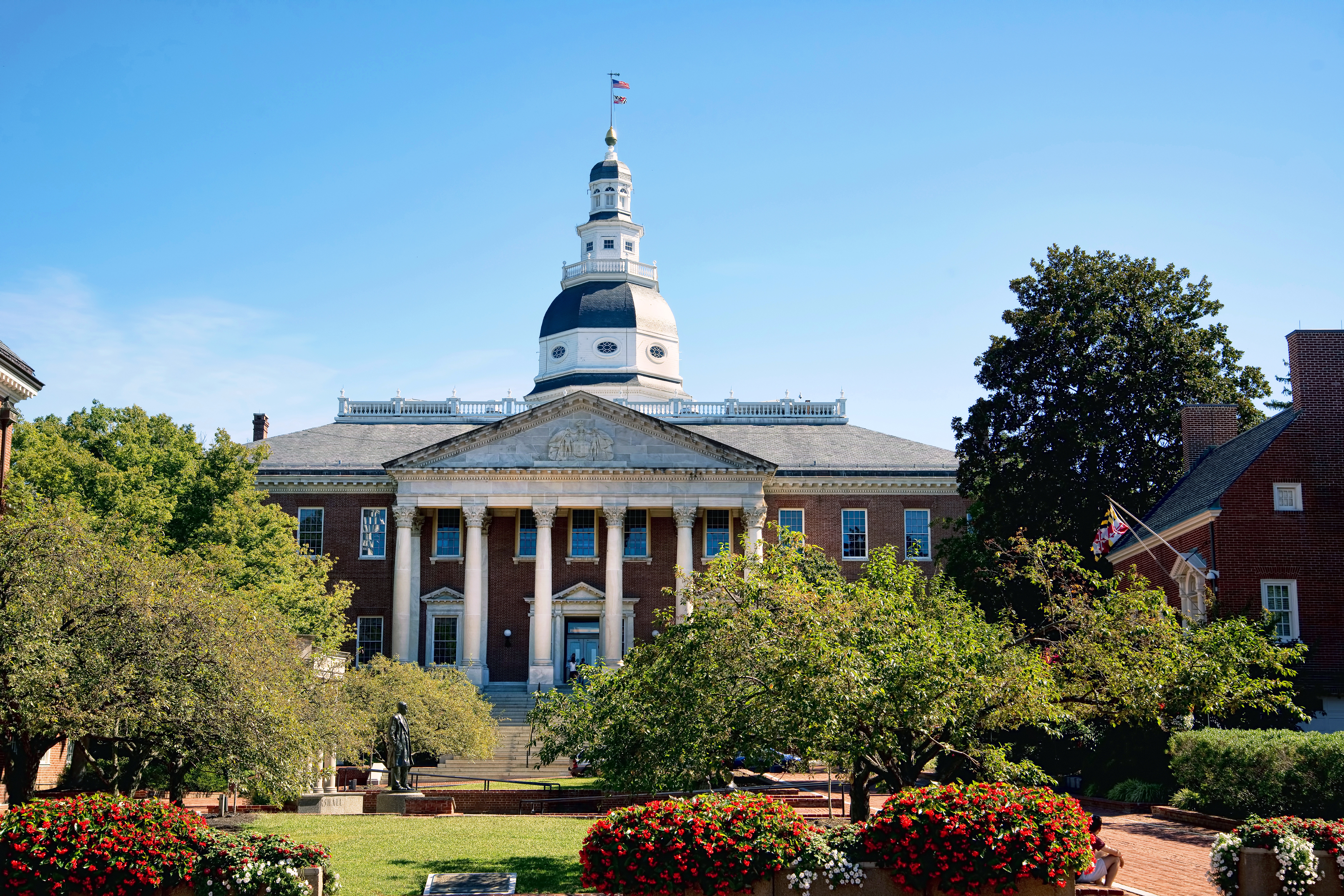 Maryland State House in Annapolis, Maryland
