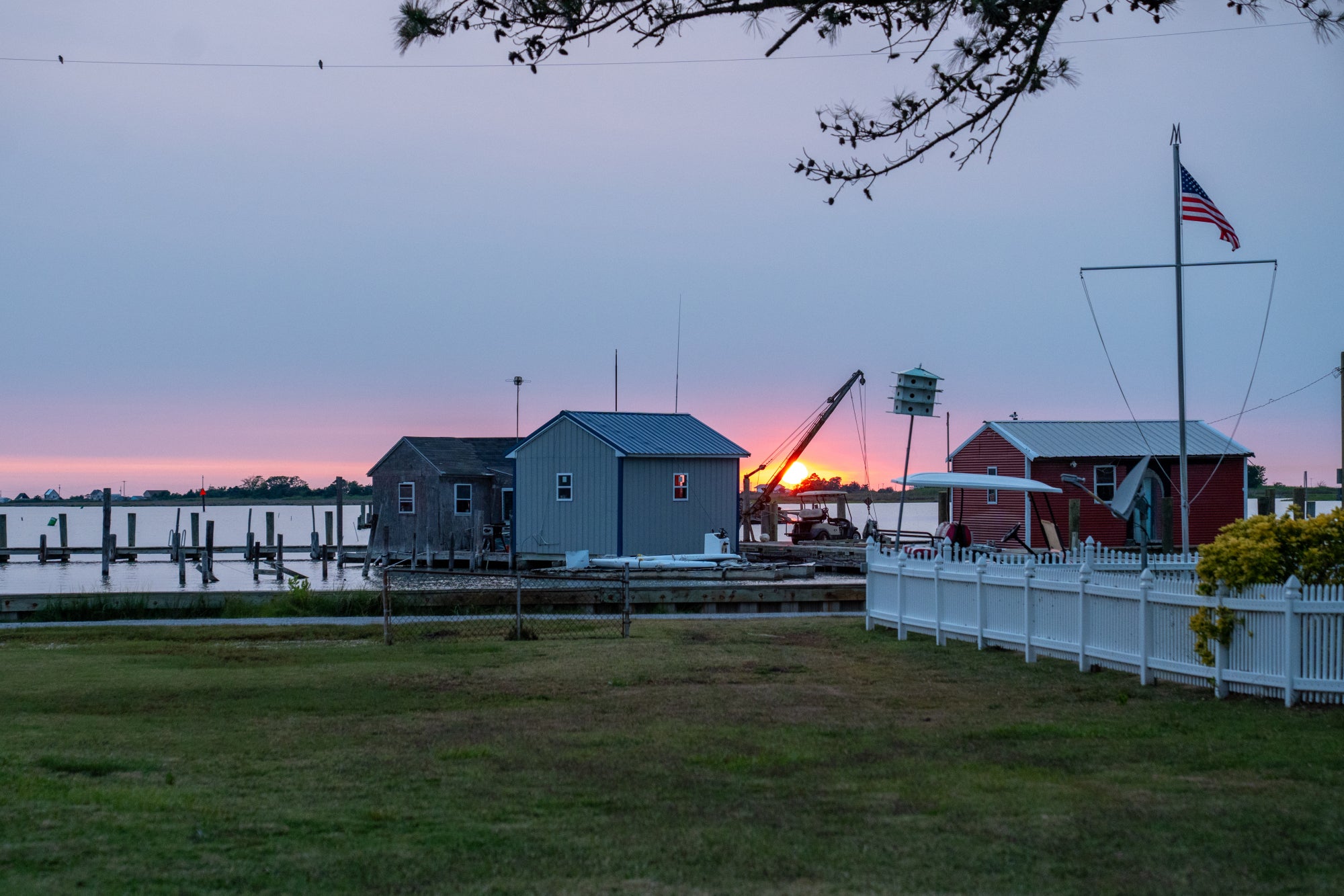Sunset view of Tylerton