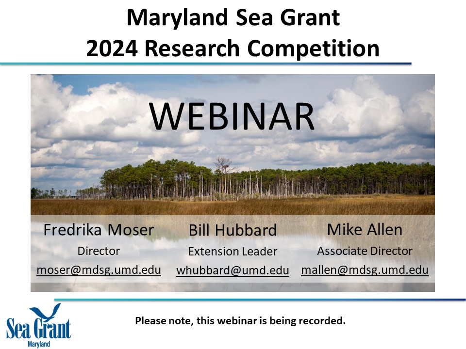 Biennial research competition webinar slide