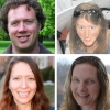 photo of four Knauss fellowship alumni