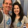 photo of Adam Frederick and Jeannette Connors of the National Marine Educators Association and Maryland Sea Grant