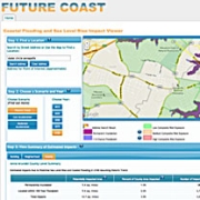 image of Future Coast map viewer for sea level rise