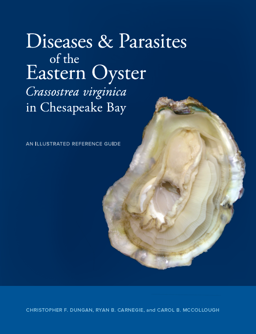 Cover image of Diseases & Parasites of the Eastern Oyster, Crassostrea virginica, in Chesapeake Bay: An Illustrated Reference Guide