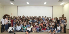 Participants and hosts of the Nitrogen school in Brazil. Photo credit: Nazanin Ak