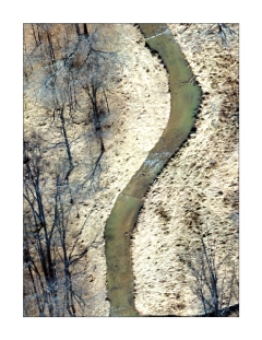 An aerial image of the Upper Little Patuxent Creek