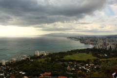 Honolulu from Diamondhead Crater