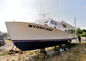 Prepping a Crab Boat